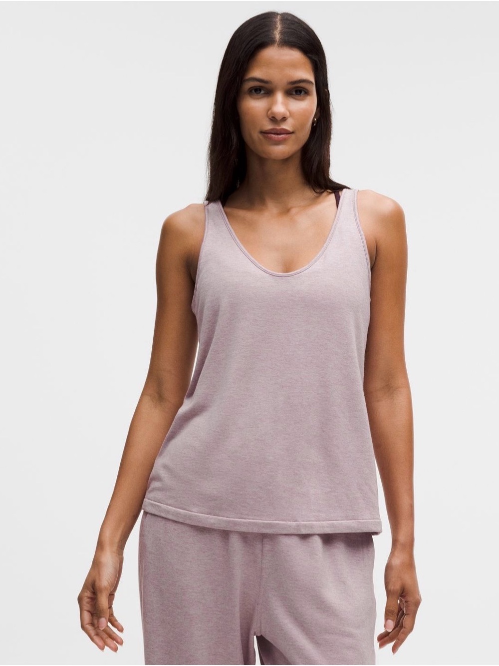 lululemon athletica BeCalm V neck tank